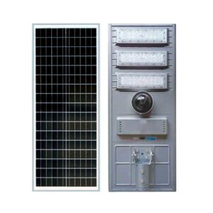 Solar street light with CCTV camera